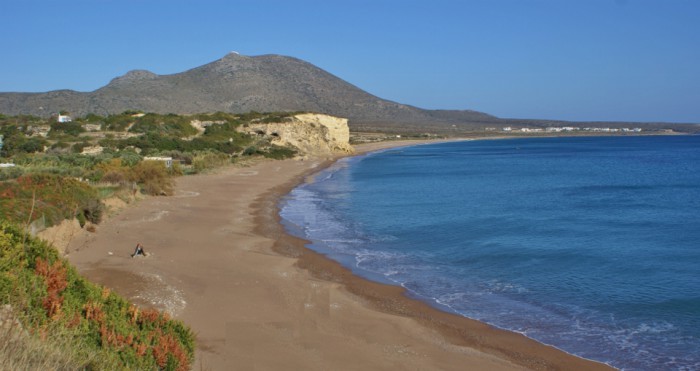 Stranden van Kythira - Palaiopolis beach Stranden van Kythira - Palaiopolis beach