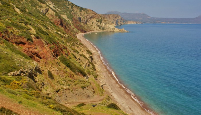 Stranden van Kythira - Fyri Ammos (Kalamos) Stranden van Kythira - Fyri Ammos (Kalamos)