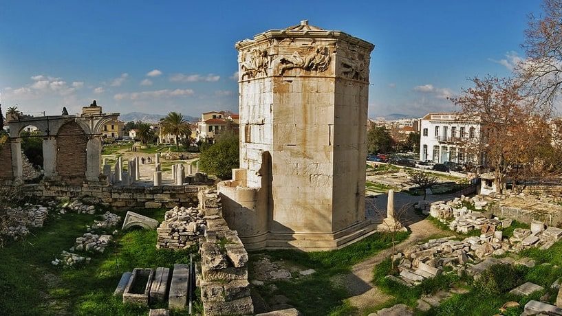 Roman Agora and Tower of the Winds - Athens Info Guide by Xenonas Fos ke Choros